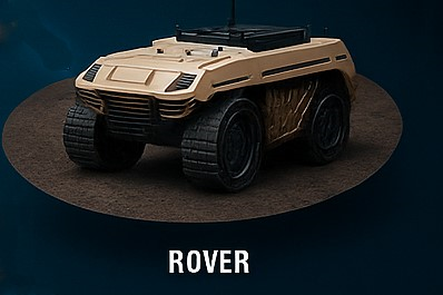 UGV rover platform powered by European Robotics control unit