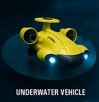 Underwater vehicle with European Robotics control electronics