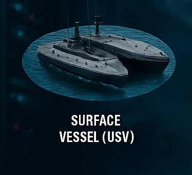 Unmanned surface vessel with European control electronics